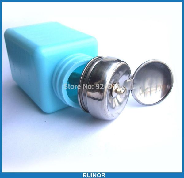 2pcs 200ml esd fluid dispenser plastic alcohol bottle for soldering