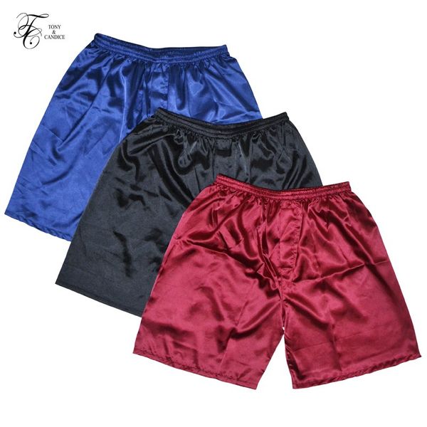 tony&candice 3pcs/lot men's satin silk boxers pajama short trousers shorts combo pack underwear pajamas for men sleep bottoms, Black;brown
tony&candice 3pcs/lot men's satin silk boxers pajama short trousers shorts combo pack underwear pajamas for men sleep bottoms, Black;brown