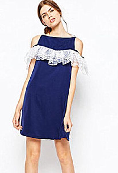 nuevo modelo vestido 2019 new sweet and playful lace stitching vest dress ruffled off-the-shoulder dress ing, Black;gray
nuevo modelo vestido 2019 new sweet and playful lace stitching vest dress ruffled off-the-shoulder dress ing, Black;gray