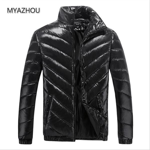 men's fashion parkas winter coat men's jacket thickening to increase loose thin cotton clothing tide cotton jacket, Black
men's fashion parkas winter coat men's jacket thickening to increase loose thin cotton clothing tide cotton jacket, Black