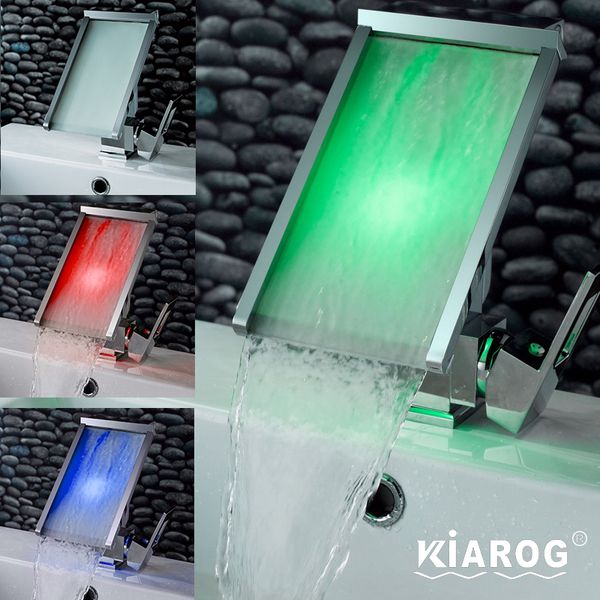 kiarog 3 colors changed led faucet.temperature sensor water-powered led tap.bathroom deck mounted waterfall basin sink mixer tap
kiarog 3 colors changed led faucet.temperature sensor water-powered led tap.bathroom deck mounted waterfall basin sink mixer tap