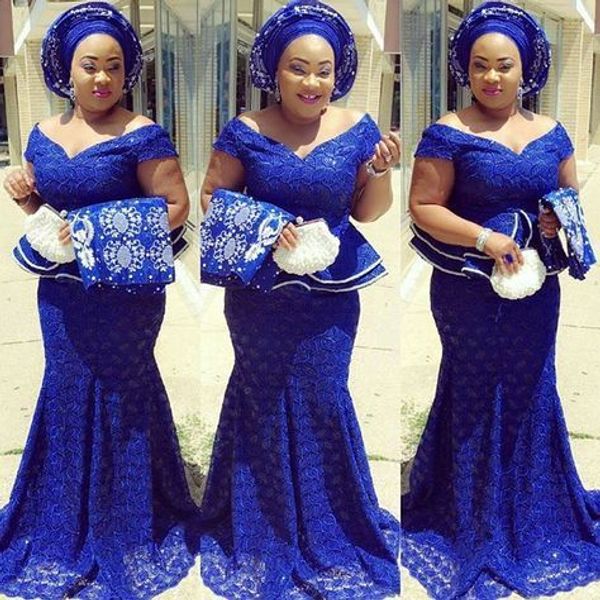 royal blue lace plus size evening dresses off the shoulder mermaid open back south africa women party dress formal gowns custom made, Black;red
royal blue lace plus size evening dresses off the shoulder mermaid open back south africa women party dress formal gowns custom made, Black;red
