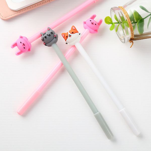 cute kawaii cartoon cat neutral pen candy color animal gel pens student school office stationery supplies for kids gifts 
cute kawaii cartoon cat neutral pen candy color animal gel pens student school office stationery supplies for kids gifts