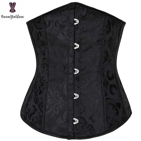 jacquard corset underbust floral plus size korset front busk corselet solid elegant bustier 6xl black ivory apricot corsets, Black;white
jacquard corset underbust floral plus size korset front busk corselet solid elegant bustier 6xl black ivory apricot corsets, Black;white