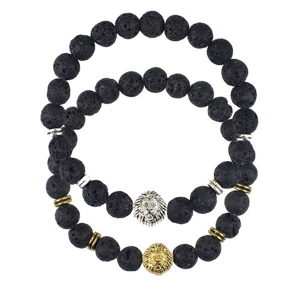 dhl lava volcano stone lion head bracelets weathered yoga buddha natural beads stretch bracelet jewelry gift d937l, Golden;silver
dhl lava volcano stone lion head bracelets weathered yoga buddha natural beads stretch bracelet jewelry gift d937l, Golden;silver