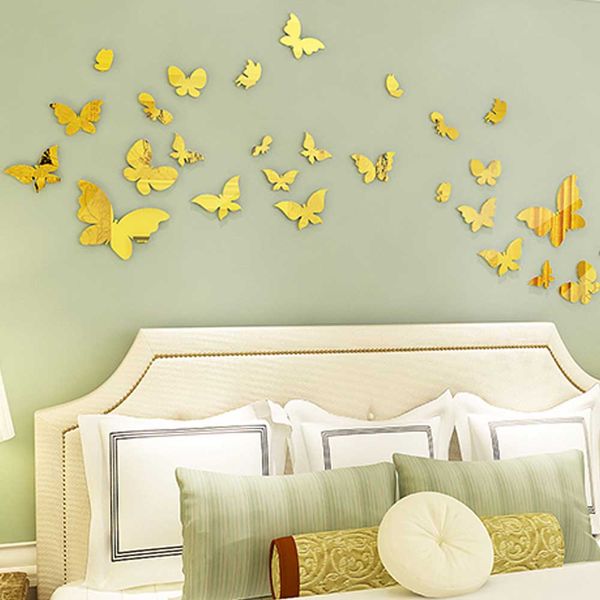 t new arrive mirror sliver 3d butterfly wall stickers party wedding decor diy home decorations
t new arrive mirror sliver 3d butterfly wall stickers party wedding decor diy home decorations