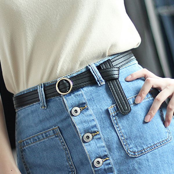 103cm women belts waistbands punk metal round buckle waist belt metallic wide cummerbunds for lady female dress jeans, Black;brown
103cm women belts waistbands punk metal round buckle waist belt metallic wide cummerbunds for lady female dress jeans, Black;brown