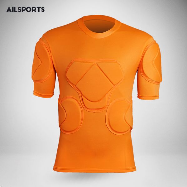 men rugby soccer goalkeeper jerseys knee pads elbow football shirts pants shorts padded sports safety thicken protection, Black;gray
men rugby soccer goalkeeper jerseys knee pads elbow football shirts pants shorts padded sports safety thicken protection, Black;gray
