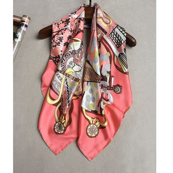 35" classical instrument prints women large square silk twill scarf shawl hijab head scarves hand rolled edges
35" classical instrument prints women large square silk twill scarf shawl hijab head scarves hand rolled edges