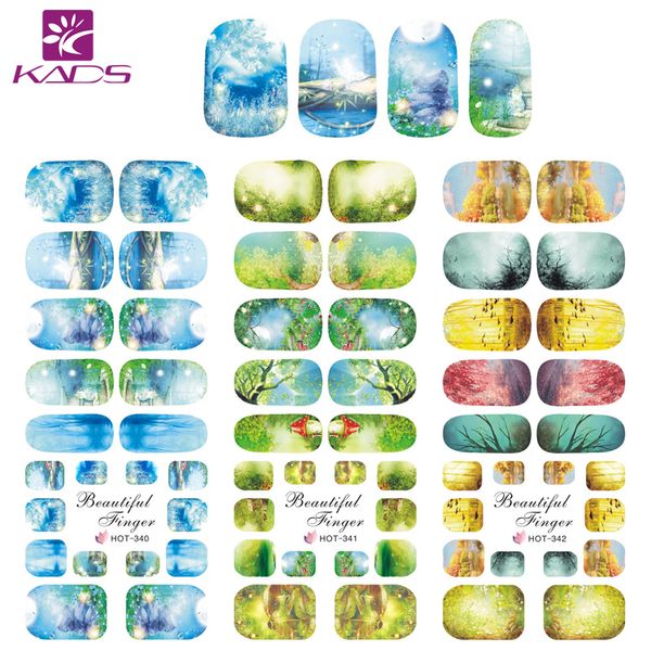 kads 40-342 wonderful forest nail art water transfer stickers diy for beauty nail art decals decorations tools, Black
kads 40-342 wonderful forest nail art water transfer stickers diy for beauty nail art decals decorations tools, Black