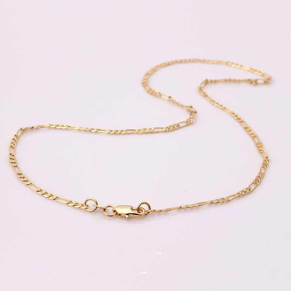 Wholesale-wholesale 18k gold chain 18kgf figaro chain cheap 16 18 inch wholesale stamped 18kgf free shipping suport 20-30inch oem
Wholesale-wholesale 18k gold chain 18kgf figaro chain cheap 16 18 inch wholesale stamped 18kgf free shipping suport 20-30inch oem