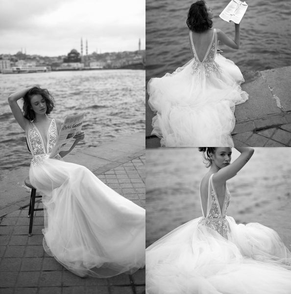 liz martinez 2019 wedding dresses abiti da sposa v neck backless bridal gowns beach a line princess wedding dress custom made, White
liz martinez 2019 wedding dresses abiti da sposa v neck backless bridal gowns beach a line princess wedding dress custom made, White