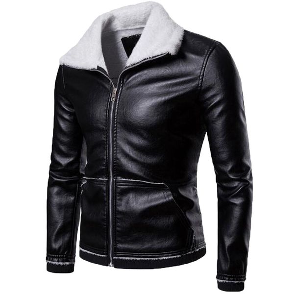 long sleeve spring autumn men's casual autumn winter long sleeve solid turn-down collar lamb fur coat drop shipping, Black;brown
long sleeve spring autumn men's casual autumn winter long sleeve solid turn-down collar lamb fur coat drop shipping, Black;brown