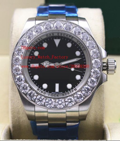 factory supplier luxury wristwatch 44mm sea black dial new large diamond 116660 automatic mechanical mens men's watch watches, Slivery;brown
factory supplier luxury wristwatch 44mm sea black dial new large diamond 116660 automatic mechanical mens men's watch watches, Slivery;brown