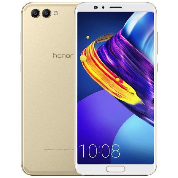 

original huawei honor v10 4g lte cell phone 6gb ram 64gb 128gb rom kirin 970 octa core android 5.99" 20.0mp nfc fingerprint id mobile p