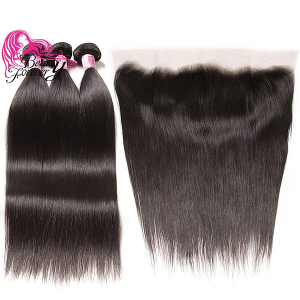 Beauty Forever 8A Malaysian Straight Hair Bundles 3 Bundles With Frontal 13*4 Lace Frontal Closure Hair Extension Remy Human Hair Hot Sale
Beauty Forever 8A Malaysian Straight Hair Bundles 3 Bundles With Frontal 13*4 Lace Frontal Closure Hair Extension Remy Human Hair Hot Sale