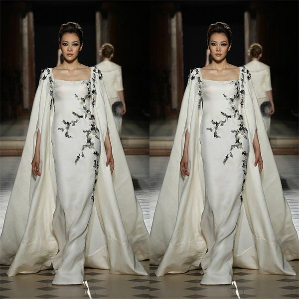 2019 tony ward evening dresses ivory arabic kaftan dubai muslim cape special occasion dress half sleeves formal prom gowns, Black;red
2019 tony ward evening dresses ivory arabic kaftan dubai muslim cape special occasion dress half sleeves formal prom gowns, Black;red