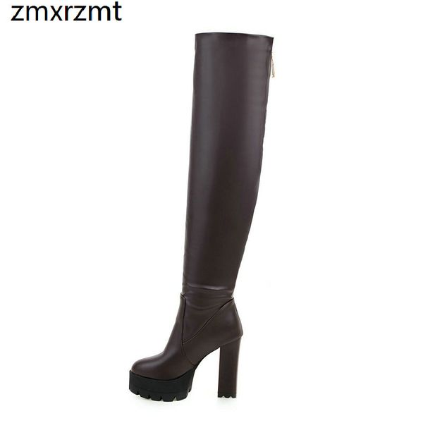 2019 women 12cm super high heel women boots pointed toe fashion over the knee high shoes spring autumn party shoes, Black
2019 women 12cm super high heel women boots pointed toe fashion over the knee high shoes spring autumn party shoes, Black