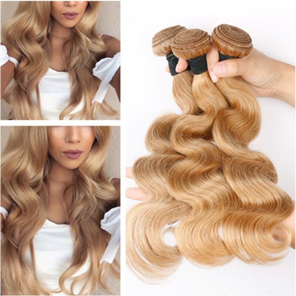 #27 honey blonde virgin peruvian human hair bundles deals 3pcs lot strawberry blonde hair weaving body wave wavy virgin human hair wefts, Black
#27 honey blonde virgin peruvian human hair bundles deals 3pcs lot strawberry blonde hair weaving body wave wavy virgin human hair wefts, Black