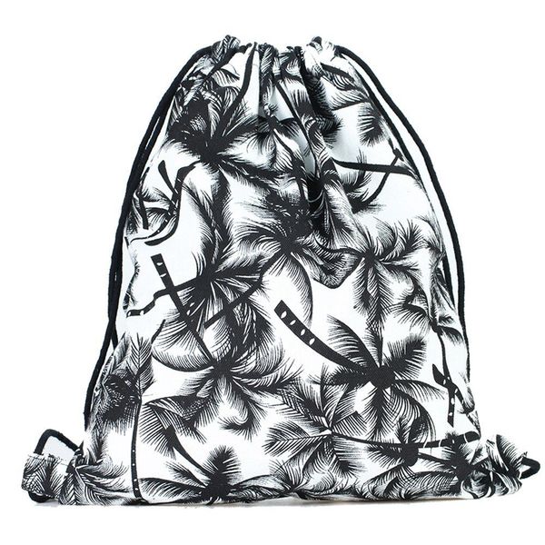 

women fabric backpack female gypsy bohemian boho chic aztec ibiza tribal ethnic ibiza brown drawstring rucksack bags