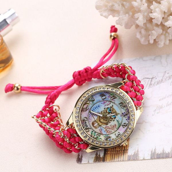 cute fashion brand women watch gold dress ladies luxury watches owl telescopic rope quartz wristwatches clock gifts montre femme, Slivery;brown
cute fashion brand women watch gold dress ladies luxury watches owl telescopic rope quartz wristwatches clock gifts montre femme, Slivery;brown