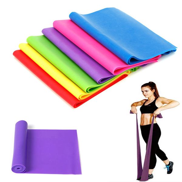 1.2m elastic yoga pilates rubber stretch exercise band arm leg back fitness drop ship
1.2m elastic yoga pilates rubber stretch exercise band arm leg back fitness drop ship