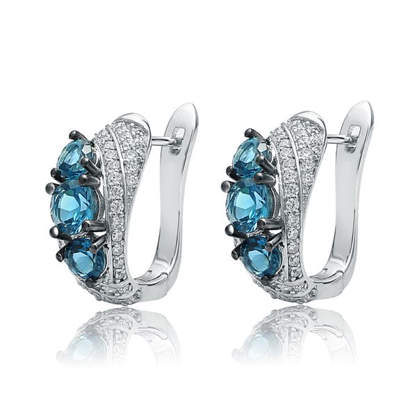 gem's ballet 2.5ct natural london blue z vintage stud earrings 925 sterling silver gemstone fine jewelry for women wedding, Golden;silver
gem's ballet 2.5ct natural london blue z vintage stud earrings 925 sterling silver gemstone fine jewelry for women wedding, Golden;silver