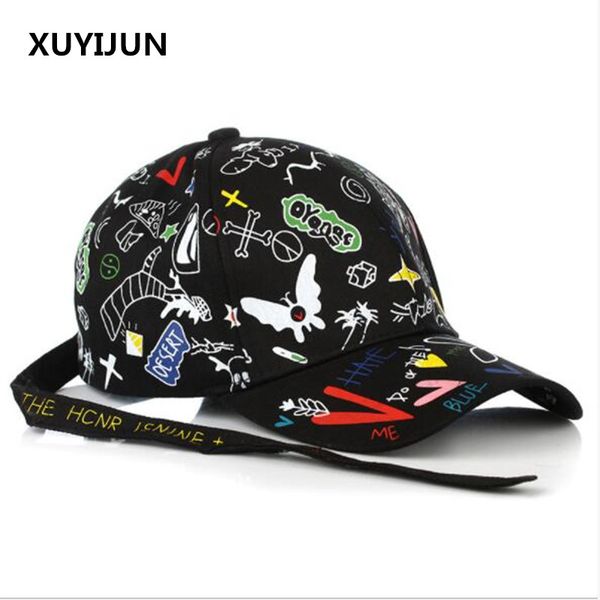 xuyijun summer baseball cap graffiti sun caps hip hop visor spring hat adjustable snapback hats for women, Blue;gray
xuyijun summer baseball cap graffiti sun caps hip hop visor spring hat adjustable snapback hats for women, Blue;gray