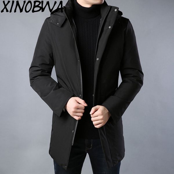 england style new men's winter fashion thick warm cotton jackets parkas with hooded male oversize smart casual long coats drohne, Black
england style new men's winter fashion thick warm cotton jackets parkas with hooded male oversize smart casual long coats drohne, Black