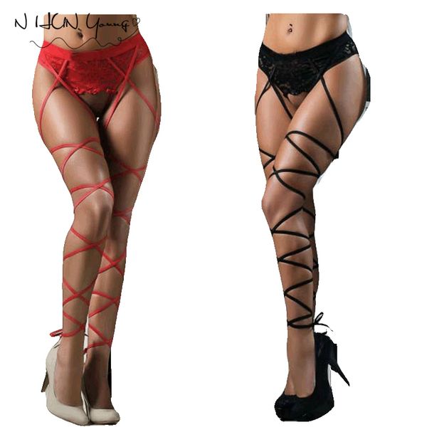 women's stockings thigh-highs lingerie garters lace belt set underwear open crotch panties erotic bandage sw051, Black;white
women's stockings thigh-highs lingerie garters lace belt set underwear open crotch panties erotic bandage sw051, Black;white