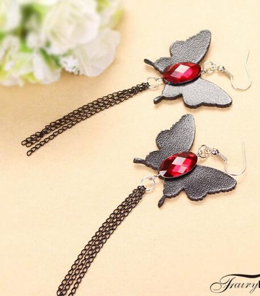 new fashion cartoon hell butterfly earrings pendant hand-made original tassel butterfly earrings fashion earrings classic exquisite eleg, Silver
new fashion cartoon hell butterfly earrings pendant hand-made original tassel butterfly earrings fashion earrings classic exquisite eleg, Silver