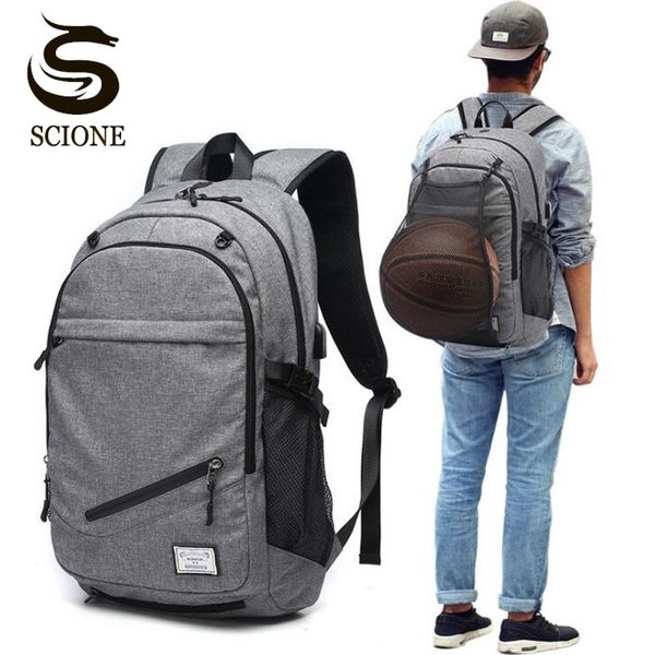 male lapbackpack canvas men school bags for teenager ball bag pack multifunction travel rucksack s mujer
male lapbackpack canvas men school bags for teenager ball bag pack multifunction travel rucksack s mujer