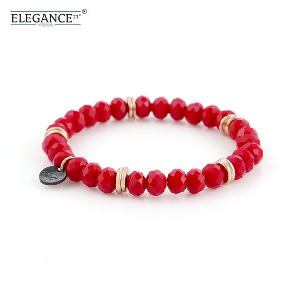elegance 8mm crystal beaded bracelet charming jewelry classic style simplicity bracelets bohemian fashion for friendship, Black
elegance 8mm crystal beaded bracelet charming jewelry classic style simplicity bracelets bohemian fashion for friendship, Black
