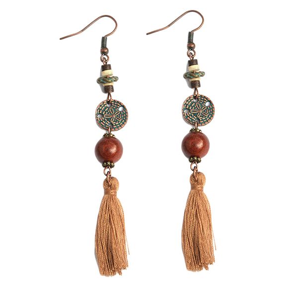 national style flowers buddha beads long tassel earrings natural stone earrings bohemian women dangle gifts jewelry, Silver
national style flowers buddha beads long tassel earrings natural stone earrings bohemian women dangle gifts jewelry, Silver