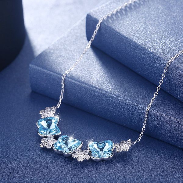 missdu schwarovski crystal necklace sterling silver s925 butterfly crystal necklace female
missdu schwarovski crystal necklace sterling silver s925 butterfly crystal necklace female