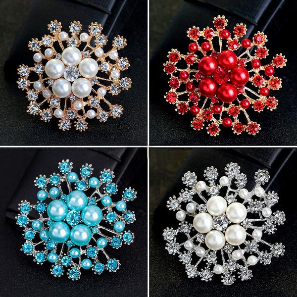 metal brooches gold plated and silver plated pearl crystal rhinestone snow brooch pins scarves buckle wedding bridal suit accessories, Gray
metal brooches gold plated and silver plated pearl crystal rhinestone snow brooch pins scarves buckle wedding bridal suit accessories, Gray