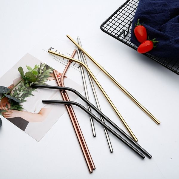 new stainless steel straw straight and bend stainless steel straw and cleaning brush reusable drinking straw bar drinking tool
new stainless steel straw straight and bend stainless steel straw and cleaning brush reusable drinking straw bar drinking tool