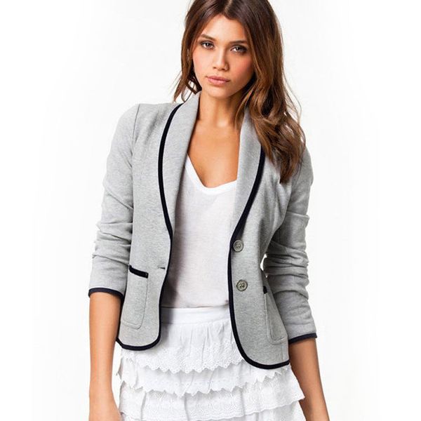 2018 summer fashion women blaser elegant office blazer coat outwear female feminino blazer femme plus size jacket femme, White;black
2018 summer fashion women blaser elegant office blazer coat outwear female feminino blazer femme plus size jacket femme, White;black