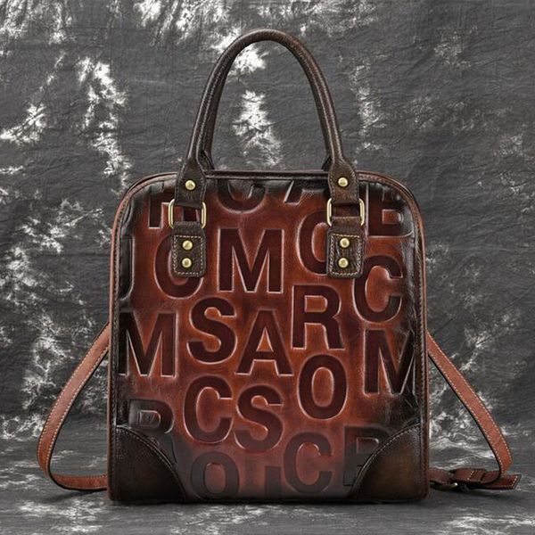new women handbag embossed genuine leather for female handle shoulder bags handmade messenger bag english letter
new women handbag embossed genuine leather for female handle shoulder bags handmade messenger bag english letter