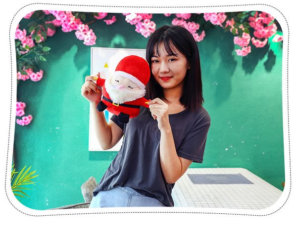 DHL 45PCS Christmas Santa Claus machine baby doll Plush Toys 20CM Ornaments Decoration For Home Xmas New Year Kids Gift Saint Nicholas toys
DHL 45PCS Christmas Santa Claus machine baby doll Plush Toys 20CM Ornaments Decoration For Home Xmas New Year Kids Gift Saint Nicholas toys