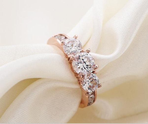 18k rose gold plated rhinestone rings engagement rings faux diamond ring stainless steel jewelry luxury designer jewelry for women, Golden;silver
18k rose gold plated rhinestone rings engagement rings faux diamond ring stainless steel jewelry luxury designer jewelry for women, Golden;silver