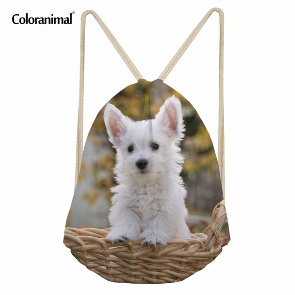 coloranimal 3d cute pet dog pattern drawstring сумка для женщин мужчины мини sack строка kawaii westie цветочные школы рюкзак пляжная сумка
coloranimal 3d cute pet dog pattern drawstring сумка для женщин мужчины мини sack строка kawaii westie цветочные школы рюкзак пляжная сумка