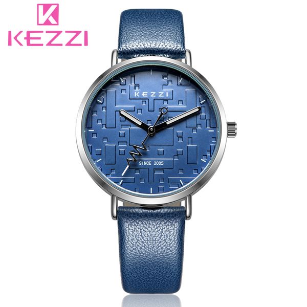 kezzi new men sport watch clock classic blue leather man quartz watches fashion embossed dial male wristwatch relogio masculino, Slivery;brown
kezzi new men sport watch clock classic blue leather man quartz watches fashion embossed dial male wristwatch relogio masculino, Slivery;brown