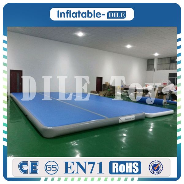 6x6x0.2m Inflatable Air Track Training Mat Inflatable Airtrack Gymnastics Air Mat With Electric Pump