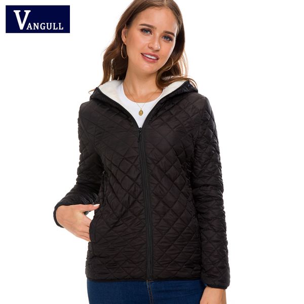 vangull winter basic jacket female coat women warm down cotton parkas 2018 new brand autumn fashion long sleeve hooded outwear, Black;brown
vangull winter basic jacket female coat women warm down cotton parkas 2018 new brand autumn fashion long sleeve hooded outwear, Black;brown