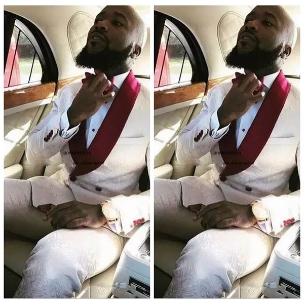 2019 New Fashion Men Jacquard Pattern Groom Suits Slim Fitted Groomsmen Tuxedos Bridegroom Business Suits Custom Online (Jacket+Pants)
2019 New Fashion Men Jacquard Pattern Groom Suits Slim Fitted Groomsmen Tuxedos Bridegroom Business Suits Custom Online (Jacket+Pants)