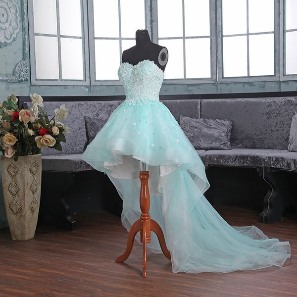 elegant 3d flowers high low prom dresses sweetheart beaded organza applique lace up back homecoming cocktail party dress new, Black
elegant 3d flowers high low prom dresses sweetheart beaded organza applique lace up back homecoming cocktail party dress new, Black