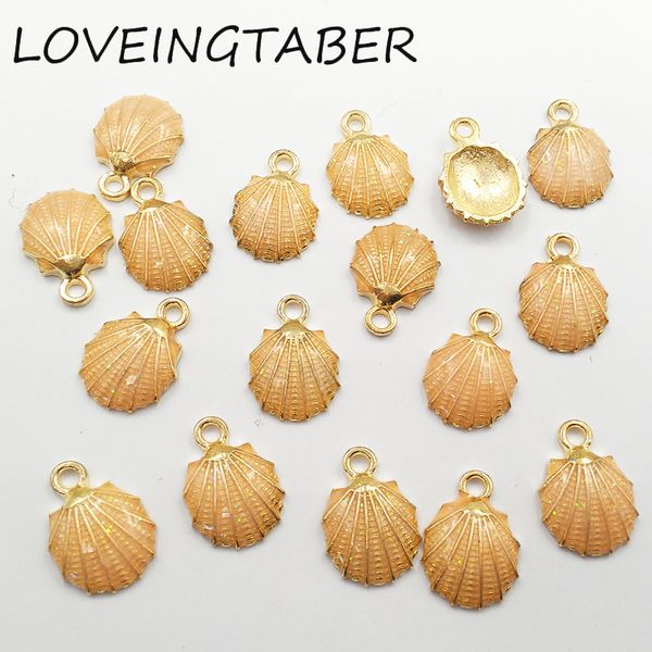 15mm*13mm 30pcs/lot gold color seashell transparent glitter enamel small charm pendants jewelry making handmade diy accessories, Bronze;silver
15mm*13mm 30pcs/lot gold color seashell transparent glitter enamel small charm pendants jewelry making handmade diy accessories, Bronze;silver