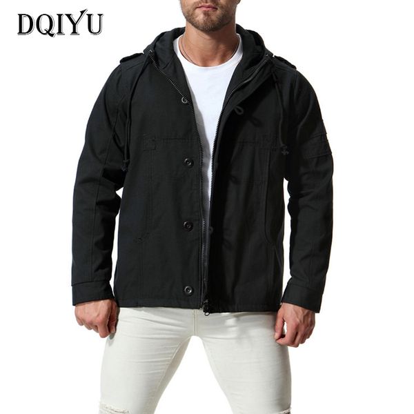dqiyu autumn cotton jacket men hooded windproof coat new casual zippers army green jacket male casaco masculino europe/us size, Black;brown
dqiyu autumn cotton jacket men hooded windproof coat new casual zippers army green jacket male casaco masculino europe/us size, Black;brown