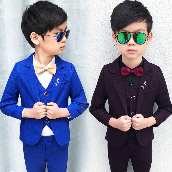 2018 child suits slim plaid fashion baby blazer suit jacket pant vest shirt 4parts kids costume wedding flower boy dress, White
2018 child suits slim plaid fashion baby blazer suit jacket pant vest shirt 4parts kids costume wedding flower boy dress, White